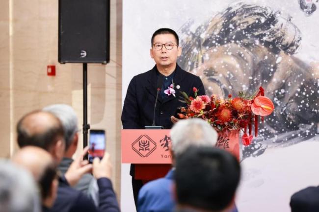 中国画院推论院长兆学军致辞